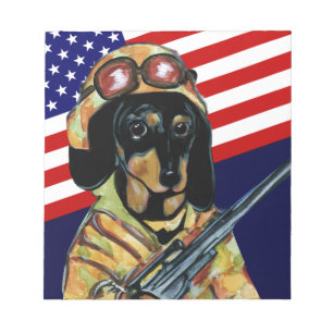 DACHSHUND NOTEPAD