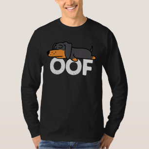 Dachshund Oof Internet Video Gaming Gamer Men T-Shirt