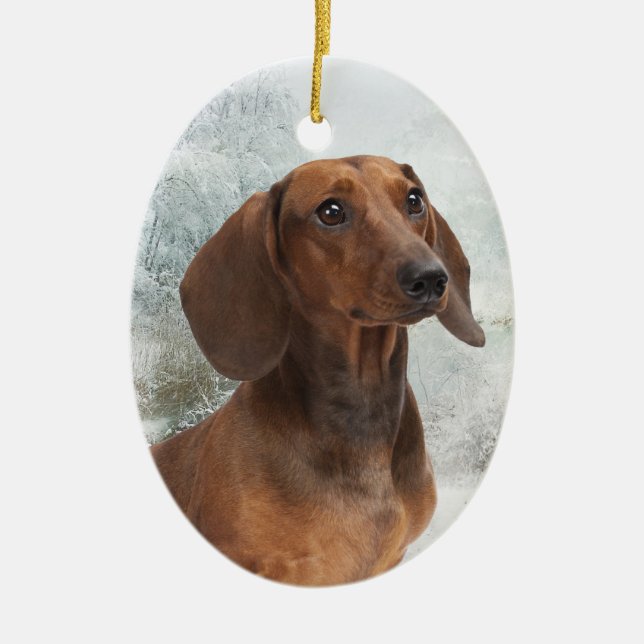 Dachshund Ornament (Front)