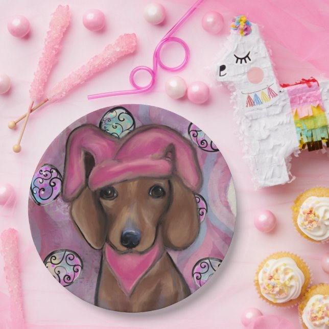 Dachshund          paper plate (Party)