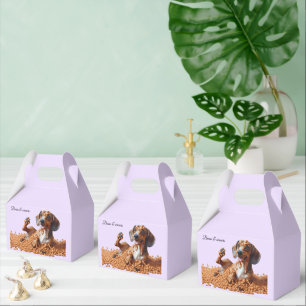 Dachshund Party Favor Box