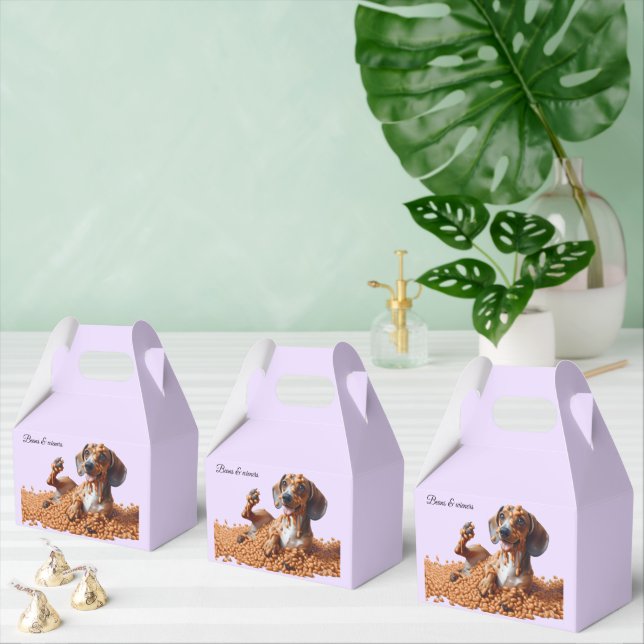 Dachshund Party Favor Box (Multiple)