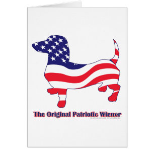 Dachshund patriotique - Doxie