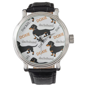Dachshund Pattern Watch