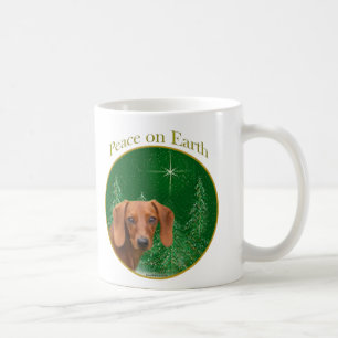 Dachshund Peace Coffee Mug