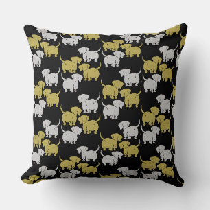 Dachshund Pet Dog Gifts Throw Pillow