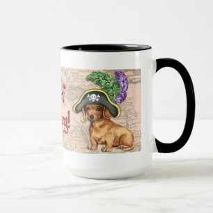 Dachshund Pirate Mug
