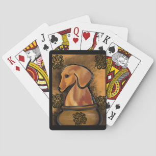 DACHSHUND PLAYING CARDS