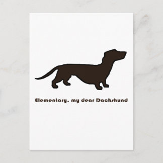 Dachshund Postcard