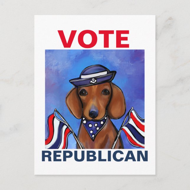 Dachshund   postcard (Front)