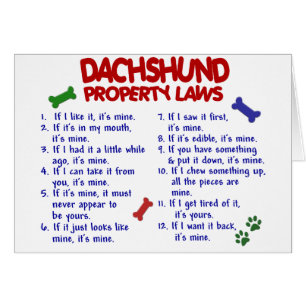 Dachshund Property Laws 2