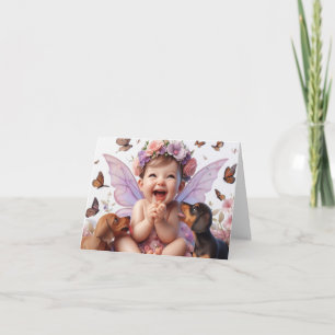 Dachshund Puppies Greeting Card