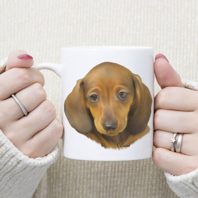 Dachshund Puppy Coffee Mug (Creator Uploaded)