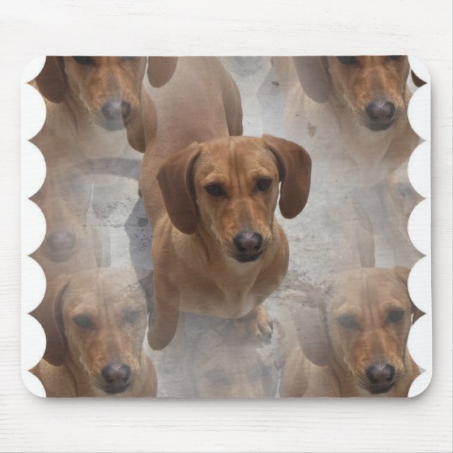 Dachshund Rescue Mouse Pad (Front)