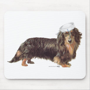 Dachshund Sailor Mouse Pad