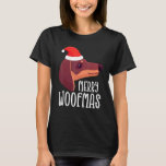 Dachshund Santa Doxie Wiener Christmas Dog T-Shirt<br><div class="desc">Dachshund Santa Doxie Wiener Christmas Dog</div>