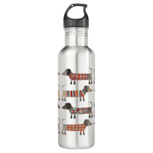 Dachshund Sausage Dog 710 Ml Water Bottle