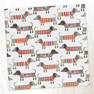 Dachshund Sausage Dog Binder