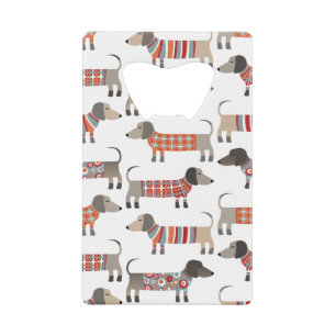 Dachshund Sausage Dog Credit Card Bottle Opener