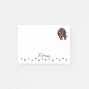 Dachshund Sausage Dog Personalized Post-It Notes