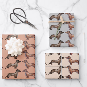 Dachshund, Sausage Dog Wrapping Paper Sheet