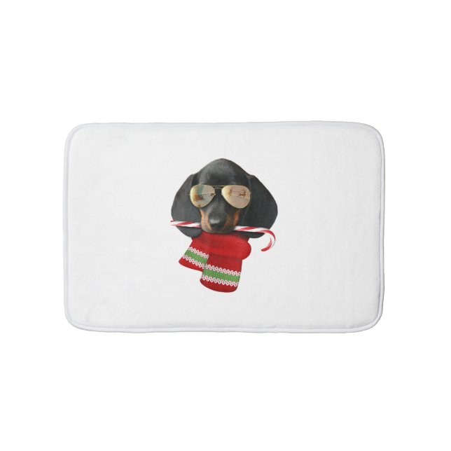 Dachshund shirt Cute Christmas Gift Dog Lovers Sun Bath Mat (Front)