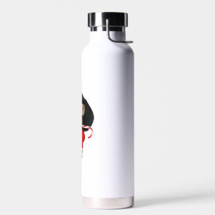 Dachshund shirt Cute Christmas Gift Dog Lovers Sun Water Bottle