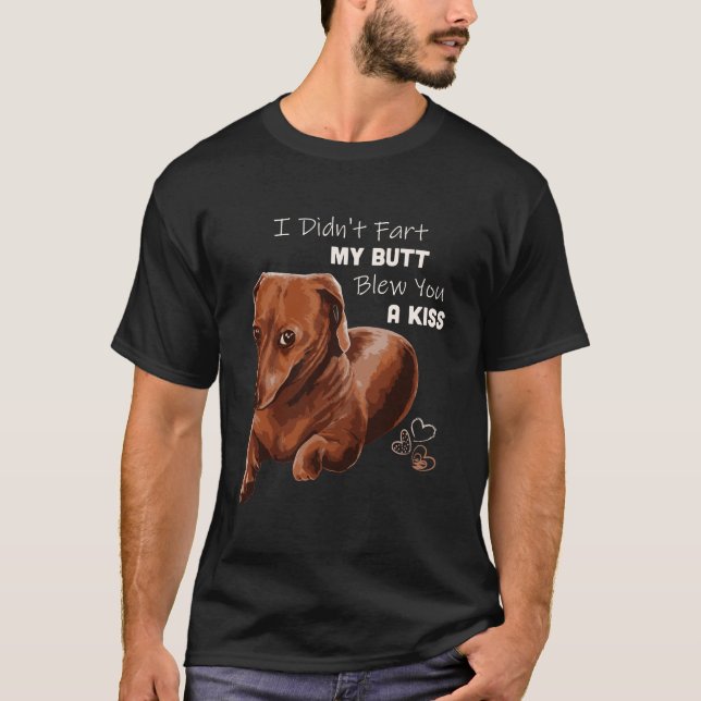Dachshund Shirt Dachshund Dog Funny Gift (Front)
