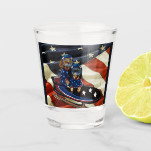 DACHSHUND SHOT GLASS