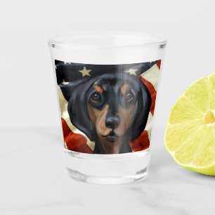 DACHSHUND SHOT GLASS