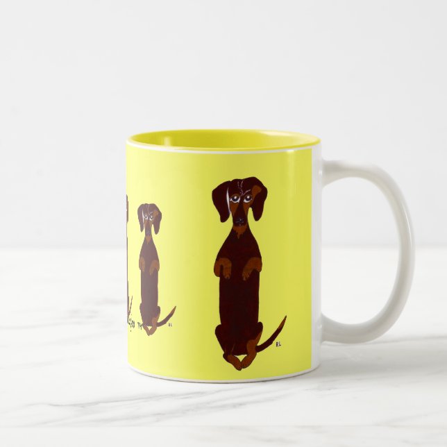 Dachshund Sidney Mug (Right)