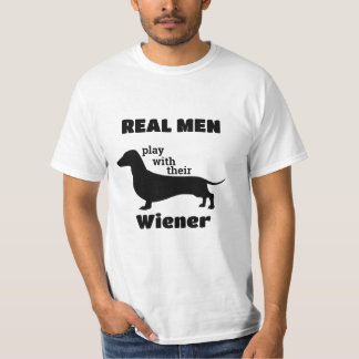 Dachshund Silhouette Funny  T-Shirt