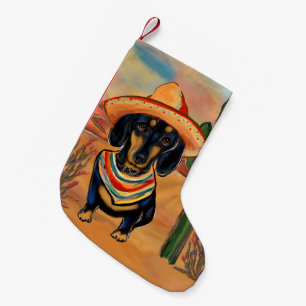 Dachshund Small Christmas Stocking