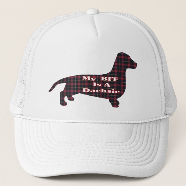 Dachshund Smooth BFF Casquette (Devant)