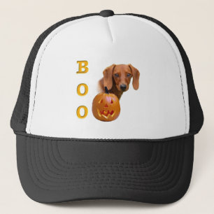 Dachshund (smooth) Boo Trucker Hat