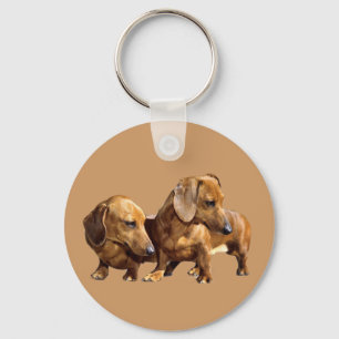Dachshund Smoothies Keychain
