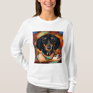 DACHSHUND SOUTHWESTERN ART T-Shirt
