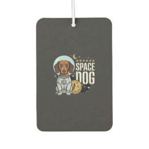 Dachshund Space Dog Astronaut Vector Air Freshener
