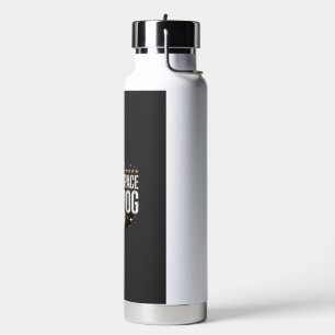 Dachshund Space Dog Astronaut Vector Water Bottle