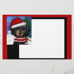 Dachshund stationery