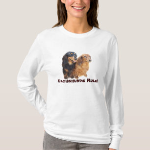 Dachshund Sweeties Ladies T-Shirt