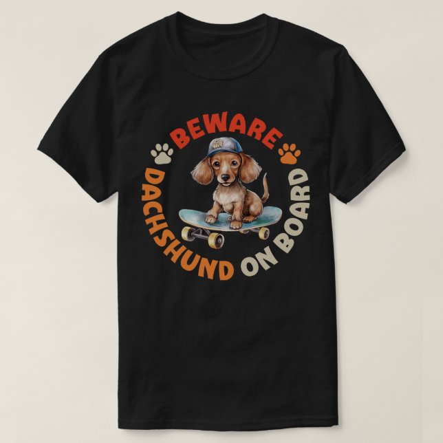 Dachshund T-Shirt (Design Front)