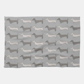 Dachshund Tea Towel
