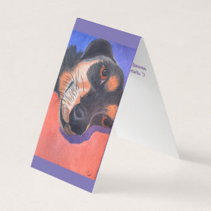 Dachshund Thank You Card