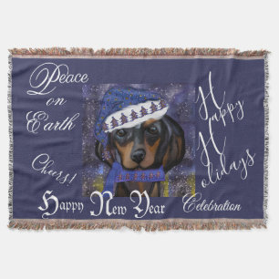 Dachshund  throw blanket