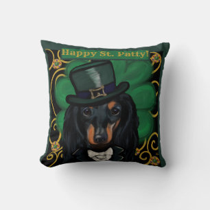 DACHSHUND            THROW PILLOW