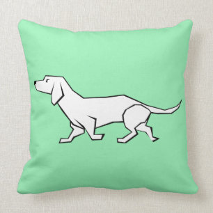 Dachshund Throw Pillow