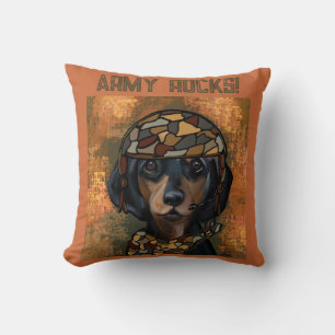 DACHSHUND THROW PILLOW