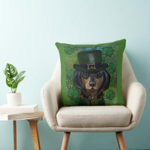 Dachshund  throw pillow
