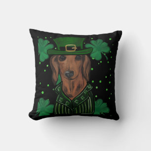 DACHSHUND            THROW PILLOW